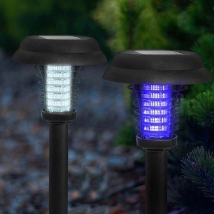 LED Соларна лампа с капан за насекоми LED/0,1W/1,2V IP44 600 mAh