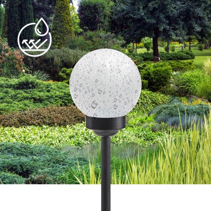 LED Соларна лампа SOLIS LED/0,24W/1,2V 300mAh Ø 15 cм IP44