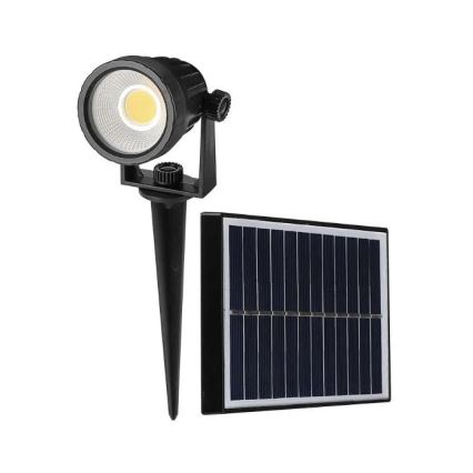 LED Соларна лампа SPIKE LED/2W/5,5V IP65 3000K 1200 mAh