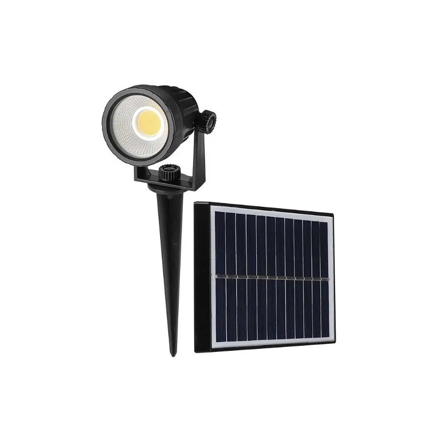LED Соларна лампа SPIKE LED/2W/5,5V IP65 3000K 1200 mAh