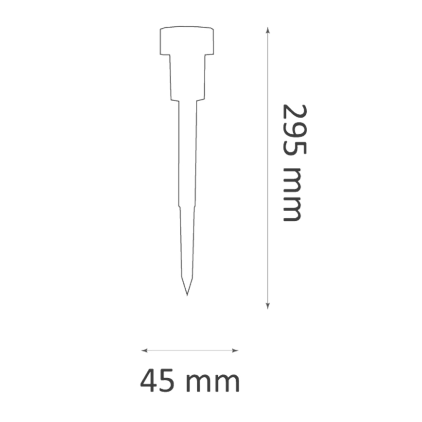 LED Соларна лампа STIK LED/1,2V 40 mAh IP44
