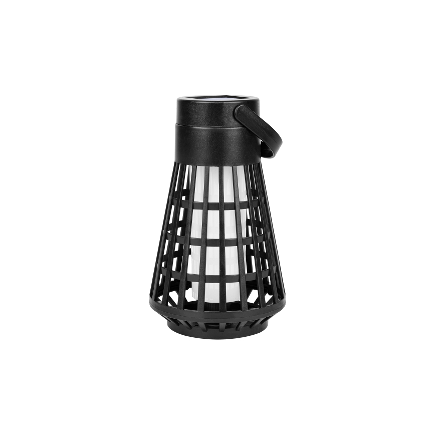 LED соларна лампа със сензор 2 в 1 LED/1W/3,7V IP54 300 mAh черна