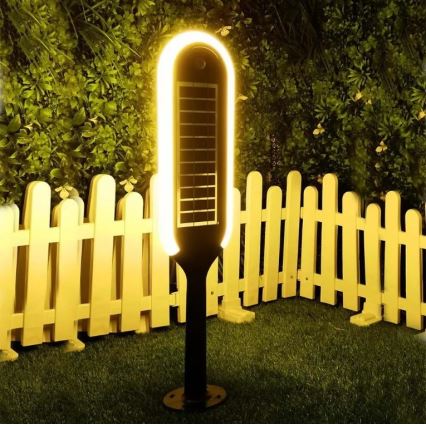 LED Соларна лампа със сензор BOLLARD LED/5W/5,5V 70 см 3000K IP65 2000 mAh