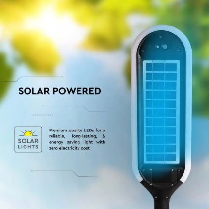 LED Соларна лампа със сензор BOLLARD LED/5W/5,5V 70 см 3000K IP65 2000 mAh