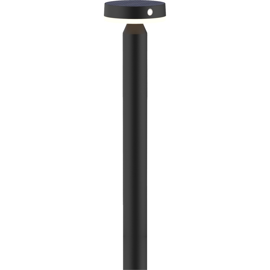 LED Соларна лампа със сензор GWINEA LED/4,5W/3,7V 2000 mAh 50 см IP44 черен