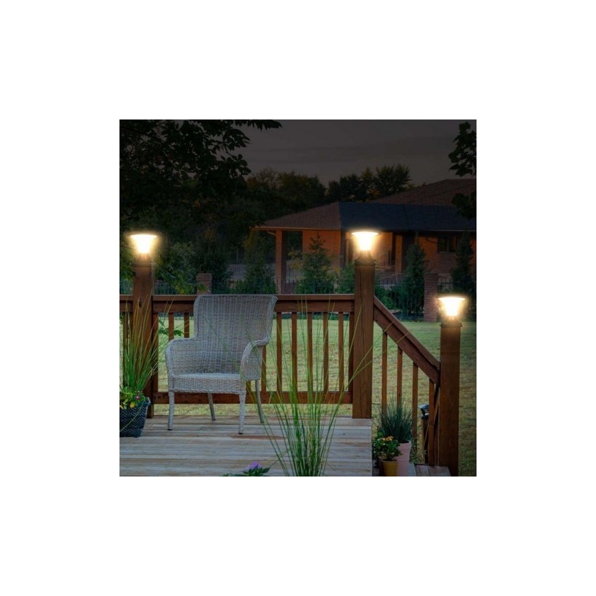 LED Соларна лампа със сензор LED/15W/3,2V 4000K/6000K IP65 6000 mAh