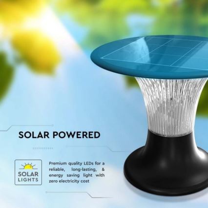 LED Соларна лампа със сензор LED/15W/3,2V 4000K/6000K IP65 6000 mAh