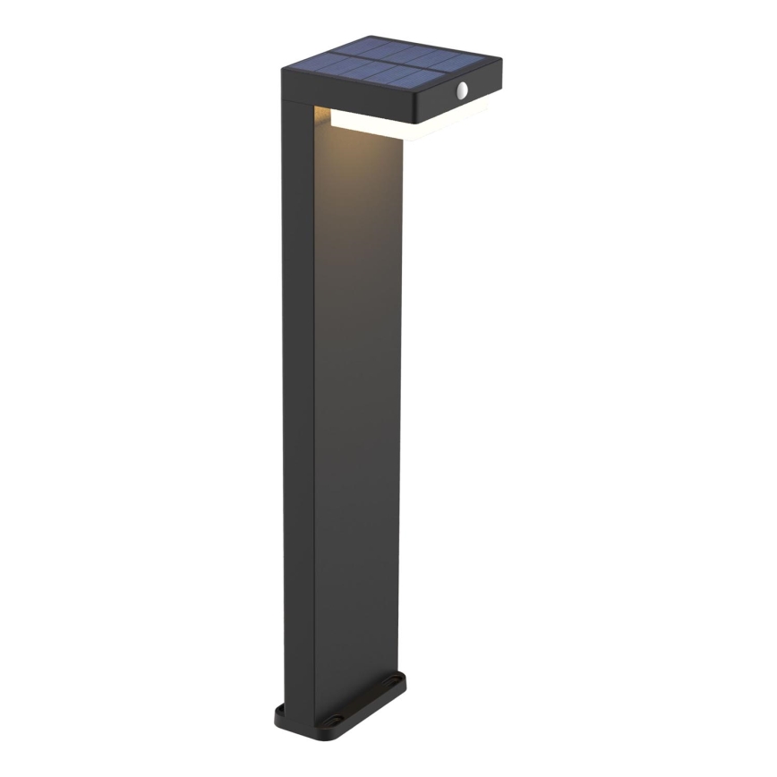 LED Соларна лампа със сензор MALI LED/4,5W/3,7V 2000 mAh IP44 черен