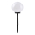 LED соларна лампа със сензор SPHERE LED/1,2V 4000K IP44 200 mAh Ø 20 см