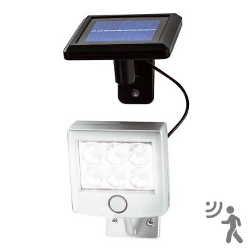 LED Соларна лампа със сензор за движение и здрач LED/3xAA IP44