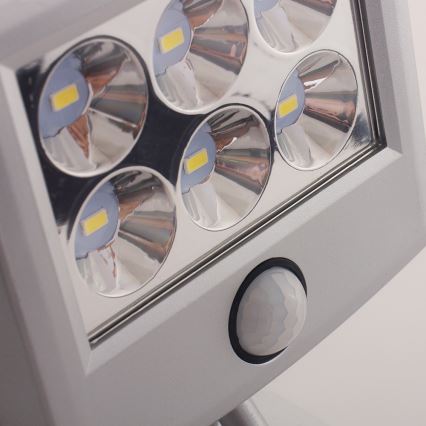 LED Соларна лампа със сензор за движение и здрач LED/3xAA IP44