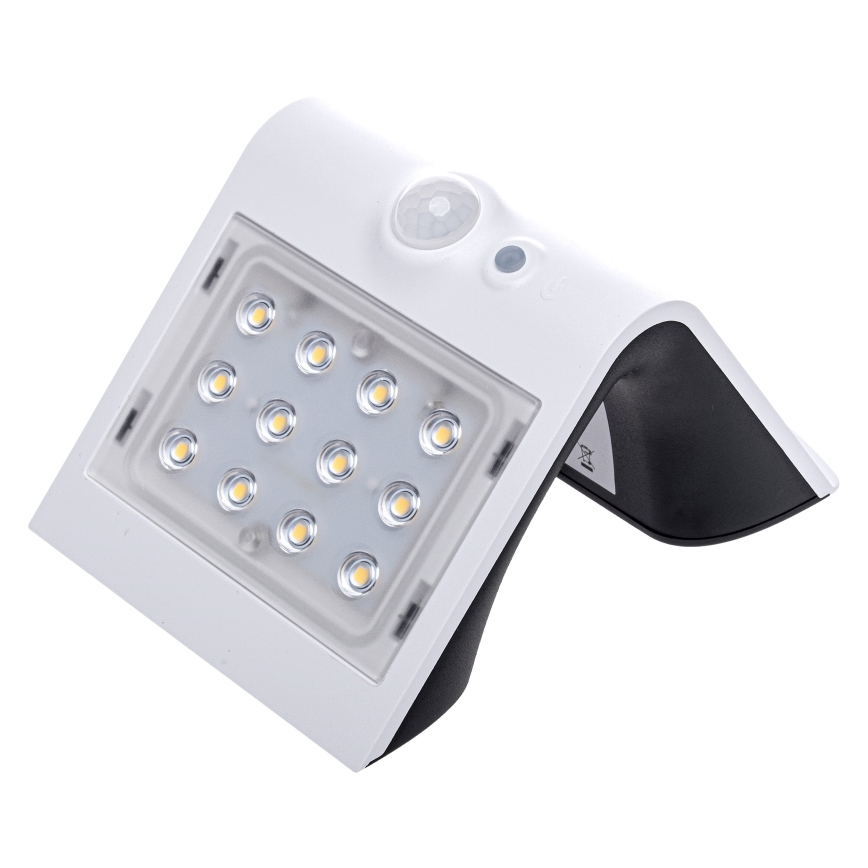 LED Соларна лампа със сензор за движение LED/1,5W/1200 mAh 3,7V IP65