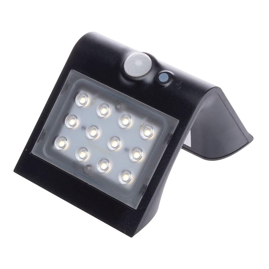 LED Соларна лампа със сензор за движение LED/1,5W/1200 mAh 3,7V IP65