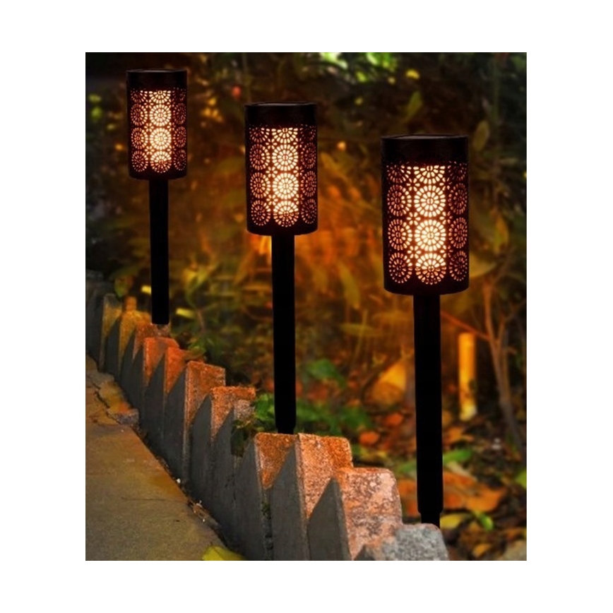 LED Соларна лампа със сензор за здрач LED/2V IP44