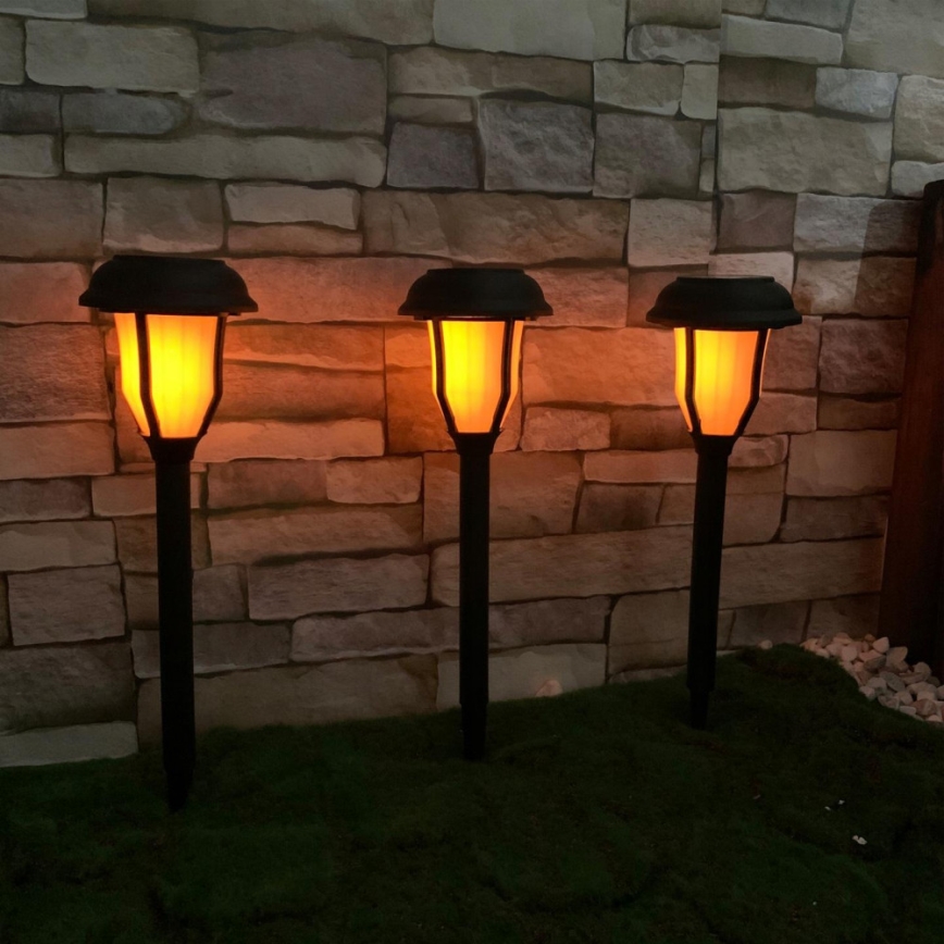LED Соларна лампа със сензор за здрач LED/2V IP44