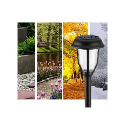 LED Соларна лампа със сензор за здрач LED/2V IP44