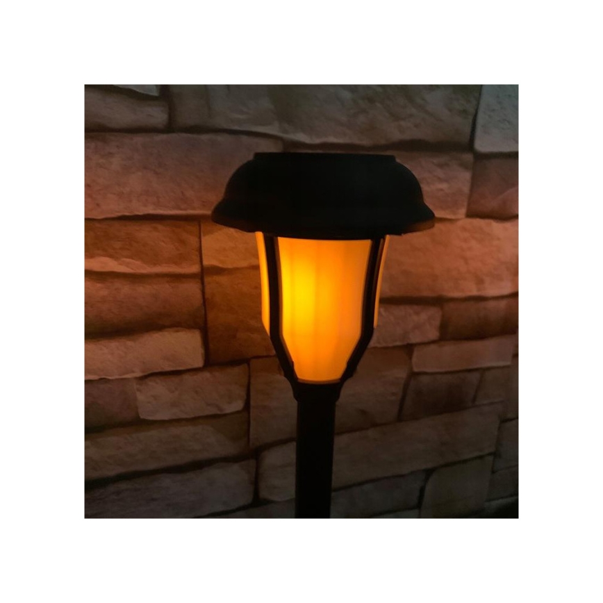LED Соларна лампа със сензор за здрач LED/2V IP44