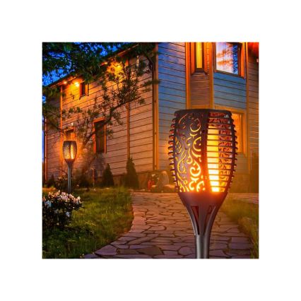 LED соларна лампа със сензор за здрач LED/1,2W/1,2V 600 mAh IP44