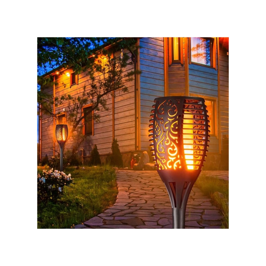 LED соларна лампа със сензор за здрач LED/1,2W/1,2V 600 mAh IP44