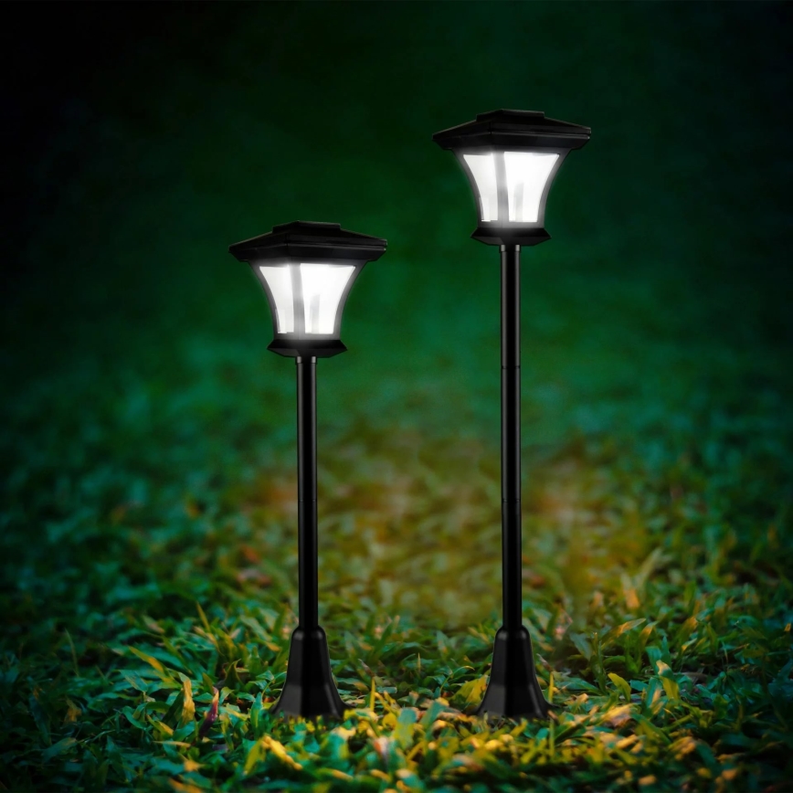 LED Соларна лампа TIRANA LED/1,6W/1,2V 600 mAh IP44 черен