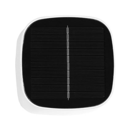 LED Соларна димируема магнитна сензорна акумулаторна настолна лампа LED/5W/5V 3000-6000K 3600 mAh IP65 бял
