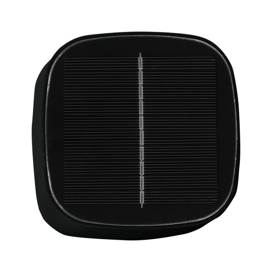 LED Соларна димируема магнитна сензорна акумулаторна настолна лампа LED/5W/5V 3000-6000K 3600 mAh IP65 черен