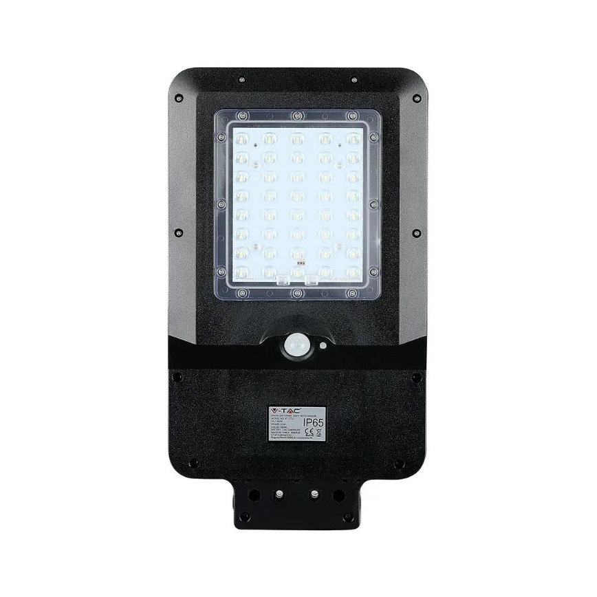 LED соларна улична лампа със сензор LED/15W/7,4V 4000K IP65 10800 mAh