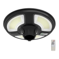 LED Соларна улична лампа със сензор LED/7,5W/3,2V 6500K IP65 + дистанционно