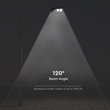 LED регулируема соларна улична лампа с датчик за движение и здрач LED/8W/3,2V 6000K IP65 9000 mAh черна + дистанционно управление
