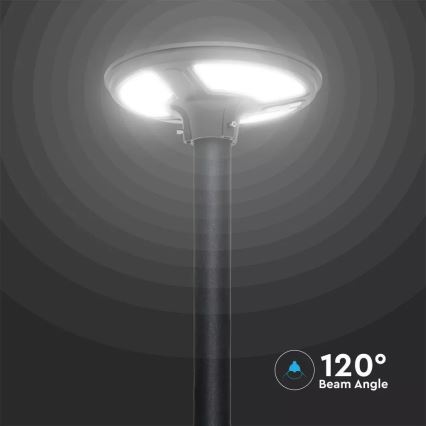 LED соларна улична лампа със сензор LED/7,5W/3,2V IP65 4000K 15000 mAh + дистанционно управление
