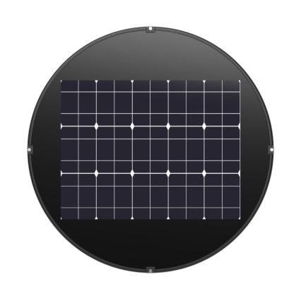 LED соларна улична лампа със сензор LUVIA LED/15W/3,2V 6500K IP54 5400 mAh + дистанционно управление