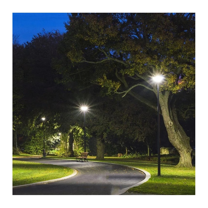 LED Соларна улична лампа със сензор LED/10W/3,2V 6500K IP65 + дистанционно
