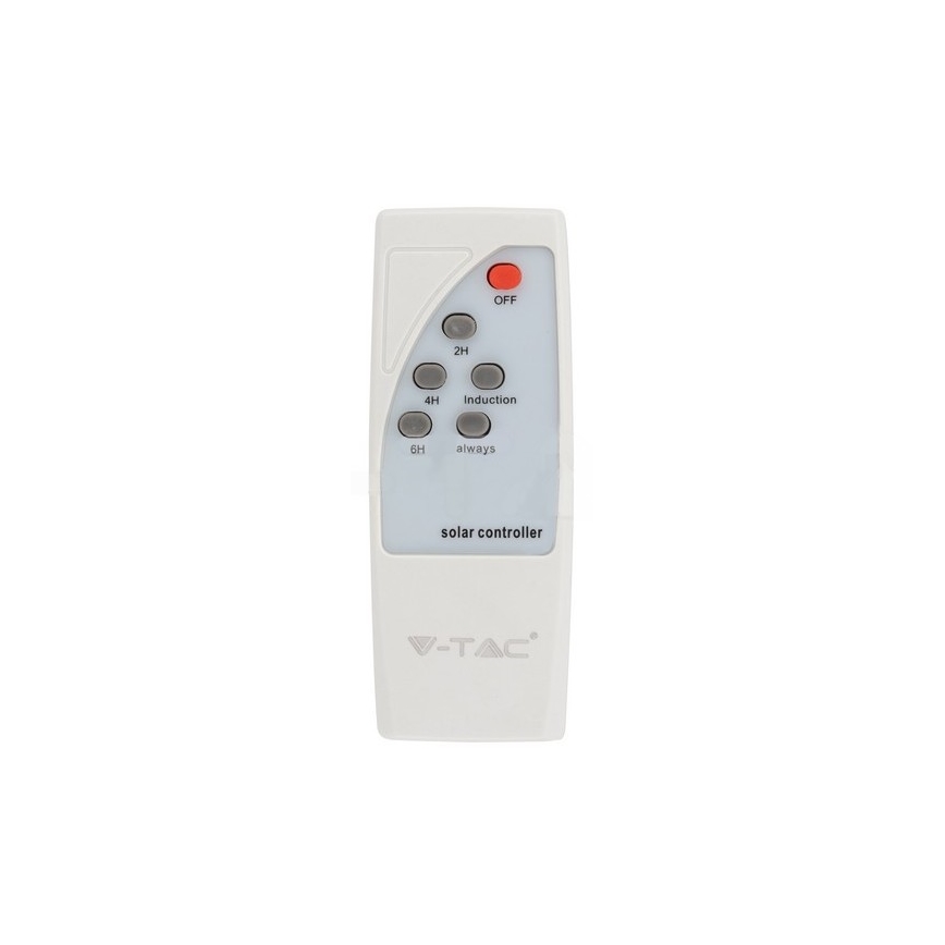 LED Соларна улична лампа със сензор LED/10W/3,2V IP65 4000K 15000 mAh + дистанционно управление