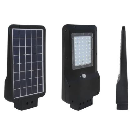 LED Соларна улична лампа със сензор LED/15W/7,4V 4000K IP65 10800 mAh