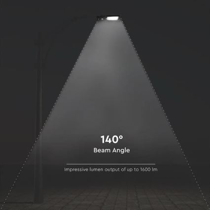 LED Соларна улична лампа със сензор LED/15W/7,4V 4000K IP65 10800 mAh