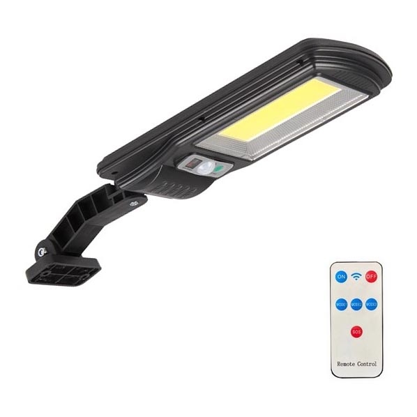 LED Соларна улична лампа със сензор LED/2,5W/5V IP44 + дистанционно управление