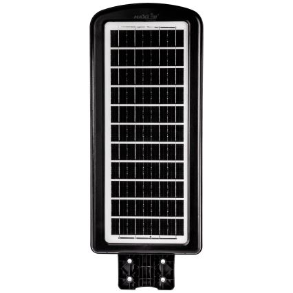 LED Димируема соларна улична лампа със сензор LED/240W/6V 6500K IP65 черен + дистанционно управление