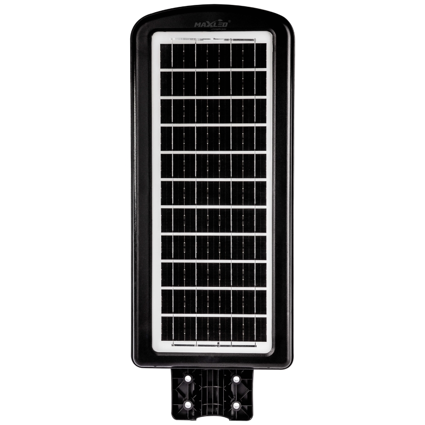 LED Димируема соларна улична лампа със сензор LED/240W/6V 6500K IP65 черен + дистанционно управление