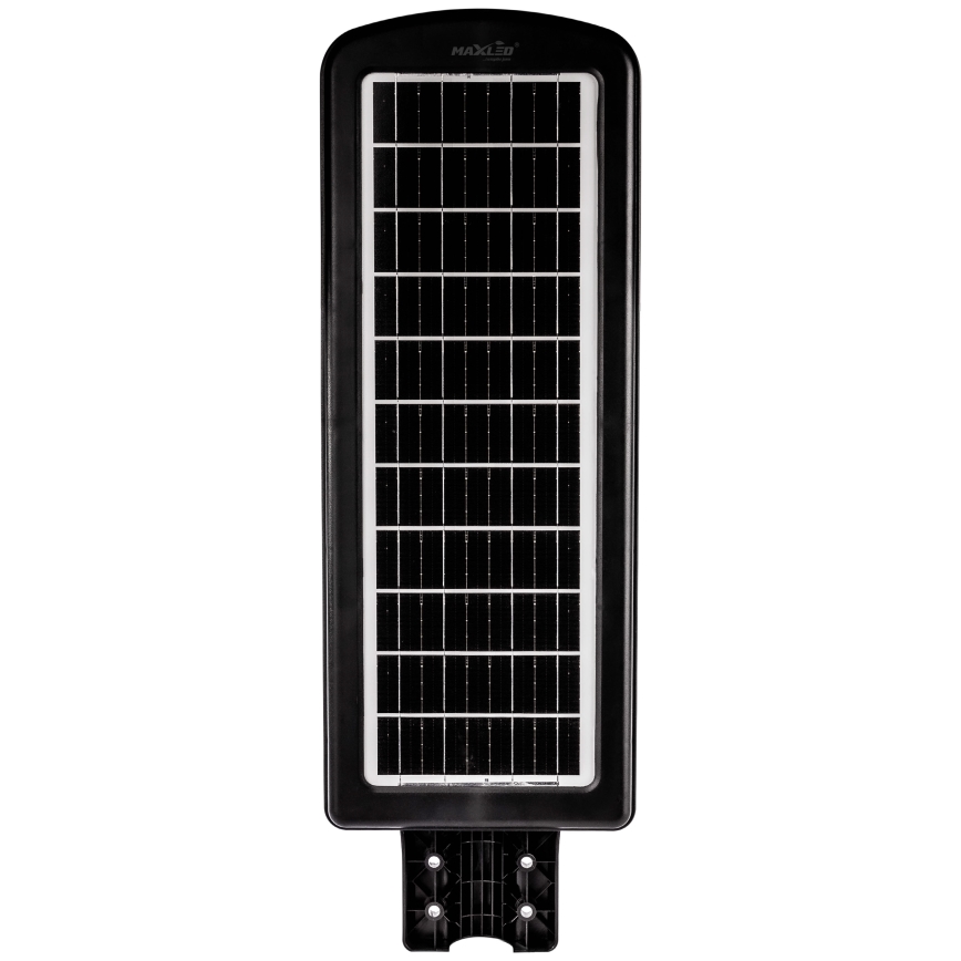 LED Димируема соларна улична лампа със сензор LED/300W/6V 6500K IP65 черен + дистанционно управление