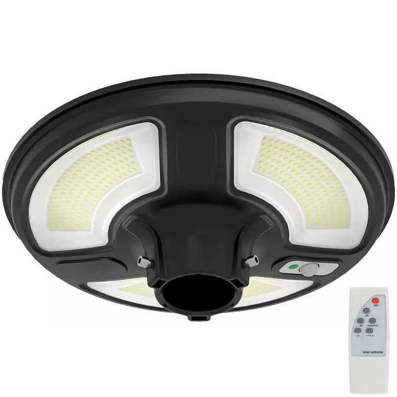 LED соларна улична лампа със сензор LED/7,5W/3,2V IP65 4000K 15000 mAh + дистанционно управление