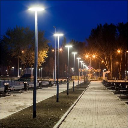 LED соларна улична лампа със сензор SOLSUMI LED/25W/3,2V IP54 25000 mAh + дистанционно управление