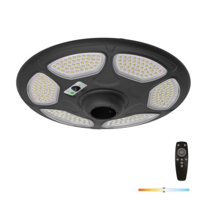 LED соларна улична лампа със сензор SOLSUMI LED/25W/3,2V IP54 25000 mAh + дистанционно управление