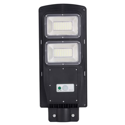 LED Соларна улична лампа със сензор STREET 2xLED/6W/3,2V 12000 mAh IP65 + дистанционно управление