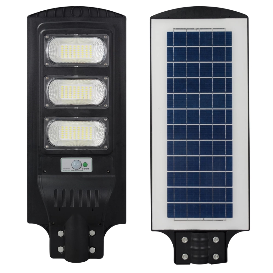 LED Соларна улична лампа със сензор STREET LED/10W/3,2V IP65 + дистанционно управление
