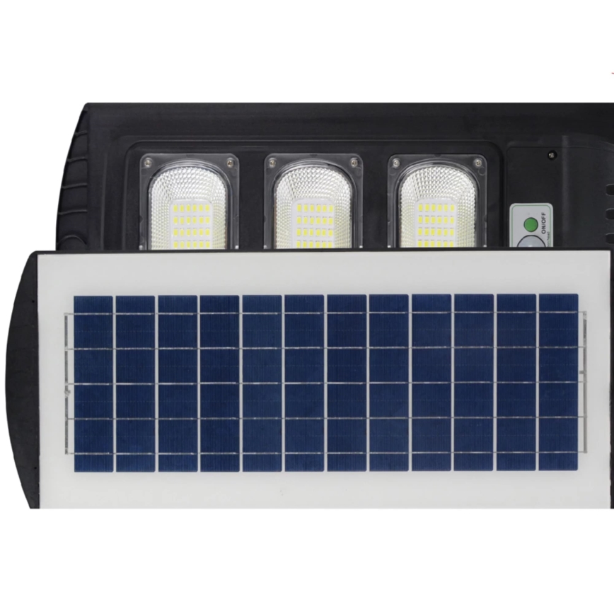 LED Соларна улична лампа със сензор STREET LED/10W/3,2V IP65 + дистанционно управление