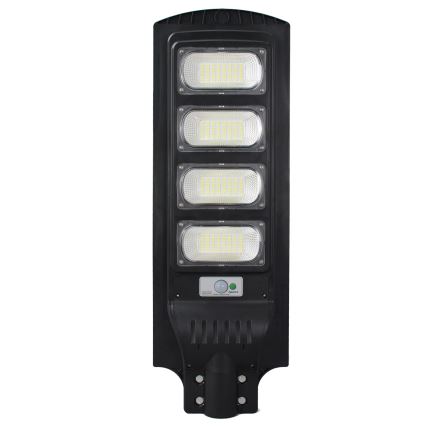 LED Соларна улична лампа със сензор STREET LED/15W/3,2V 15000 mAh IP65 + дистанционно управление