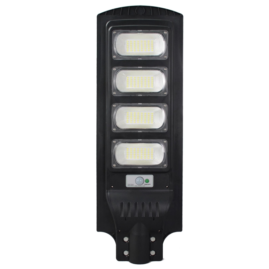 LED Соларна улична лампа със сензор STREET LED/15W/3,2V 15000 mAh IP65 + дистанционно управление