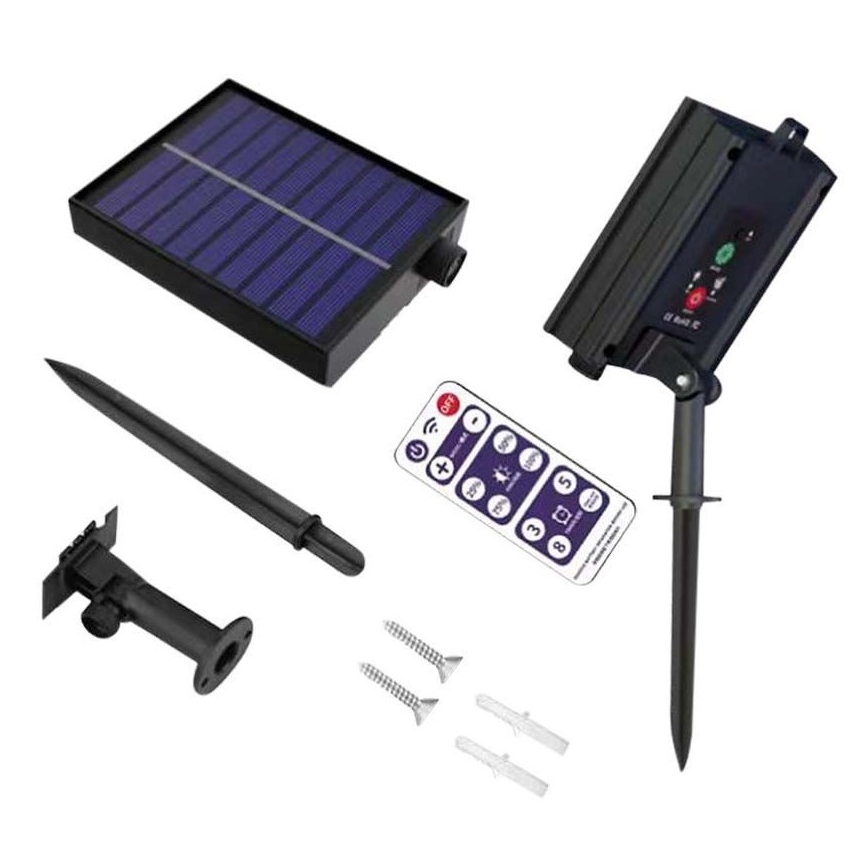 LED Соларна верига 10xLED/0,5/4,5V 12 m 3000K IP44 1200 mAh + дистанционно управление