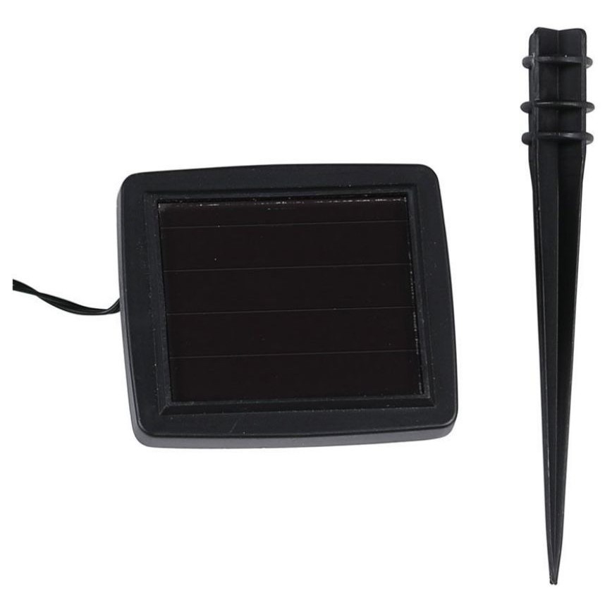 LED Соларна верига 10xLED/1W/1,2V 1xAA 2 m IP44 3000K 300 mAh