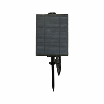 LED Соларна верига 15xLED/0,2W/3,7V 15,6 м 3000K IP44